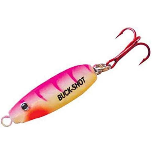 6-Pack Deal Northland Tackle BRUVS2 UV Buck Shot Rattle Spoon 1//16 oz Lure
