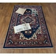 thumbnail image 5 of Antep Rugs ORIENTAL Collection TEBRIZ Oriental Polypropylene Area Rug (NAVY/IVORY , 5' X 8'), 5 of 5