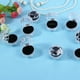 10pcs Acrylique Cristal Boucles d'Oreilles Affichage Boîtes Boîte à Bijoux Transparente – image 2 sur 8