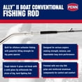 thumbnail image 2 of PENN Ally™ II Boat Conventional Rod, 6' Extra Heavy Fishing Rod, 2 of 5