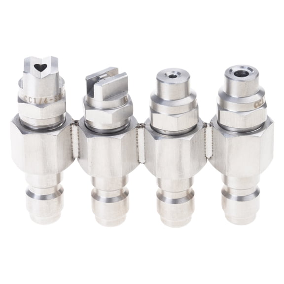 Steel Highly pressure Nozzles 4GPM 5000PSI Pressure Washer Nozzle Corrosions For Professional Use