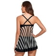 thumbnail image 3 of Valcatch Two Piece Swim Dress with Boyshorts for Women Mesh Swimsuits Flowy Bathing Suits, 3 of 7