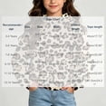 thumbnail image 4 of Xdegoge Tween Girls Pullover Hoodies Leopard Print Hooded Sweatshirts Long Sleeve Tops with Kangaroo Pocket Fashion Fall Winter Clothes, Size 11-12, 4 of 6
