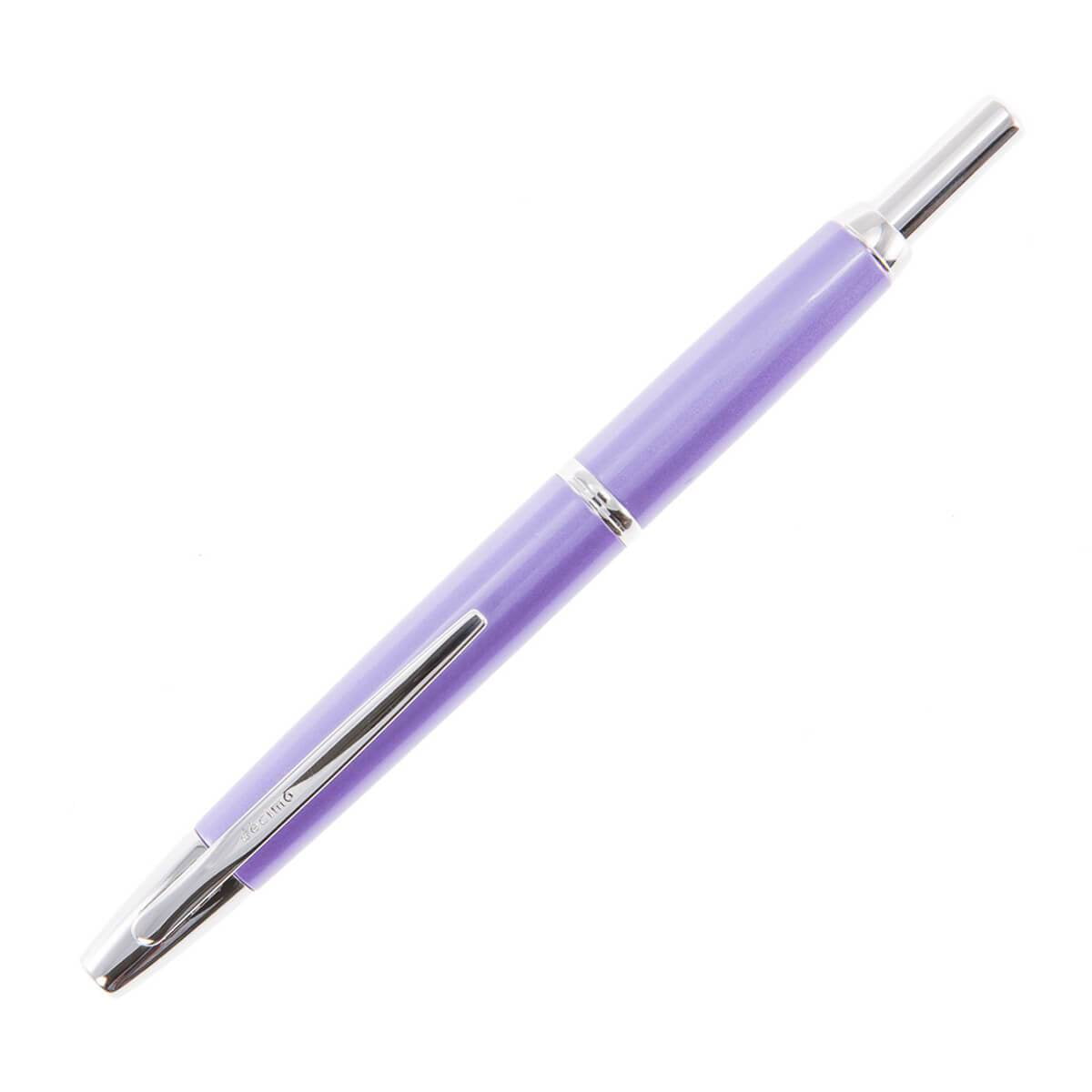 Pilot Vanishing Point Decimo Retractable Fountain Pen, Purple,  Fine (65340)