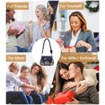 thumbnail image 5 of Bolsa de maquillaje Bolsa de cosméticos de viaje portátil de 6 estilos para mujer Bolsa con cremallera con patrones de flores Bolsa de maquillaje para regalos de perezosos para niñas con cremallera, 5 of 5