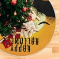 thumbnail image 5 of FMSHPON Happy Halloween Scary Bat Xmas Christmas Tree Skirt Stand Mat for Holiday Party Decoration Indoor Outdoor 36 inches, 5 of 6
