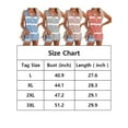 thumbnail image 3 of Luxtrada Womens Summer Boho Tie Dye Tank Tops Summer Sleeveless Henley Shirts Button Up Crewneck Casual Workout Camis T-shirt Plus Size (XL, Blue), 3 of 6