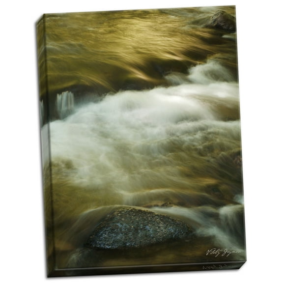 Gango Home Decor Soothing Waters VIII by Vitaly Geyman (Ready to Hang); One 18x24in Hand-Stretched Canvas