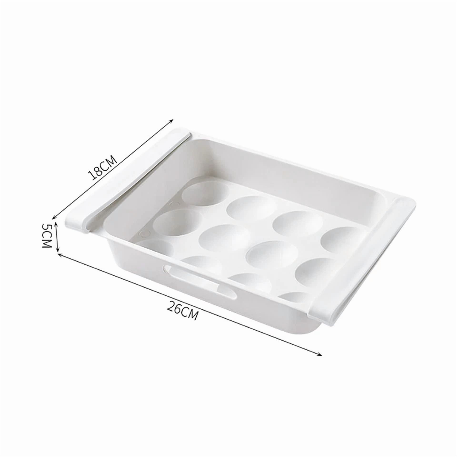 CRESTIN- Shelf For Kitchen Organizer Refrigerator Food Egg Storage Box Rack Fridge Drawer