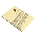 thumbnail image 1 of 50 páginas Notación musical Personal Cuaderno Música Manuscrito Papel de escribir, Cuaderno de pentagrama, Cuaderno EOTVIA NO, 1 of 7