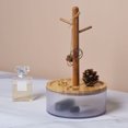 thumbnail image 3 of Bandeja de almacenamiento con forma de rama de árbol, soporte para llaves, bandeja de almacenamiento, soporte de exhibición, organizador multifunción minimalista, estante B, 3 of 5