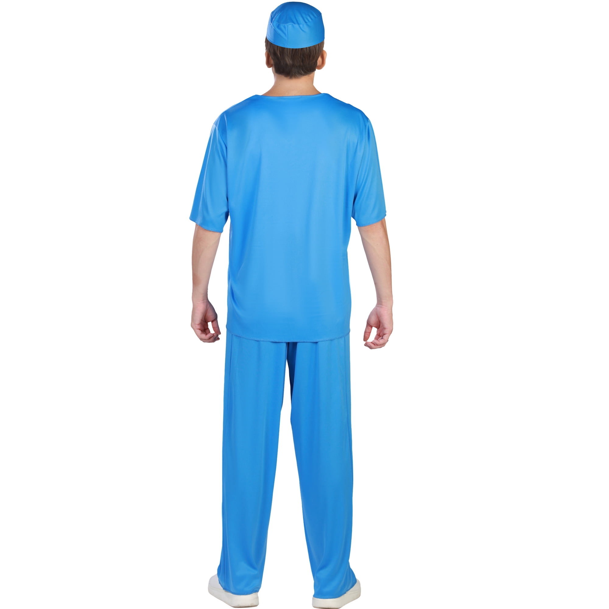 Doctor Scrubs Halloween Costume for Adults, Men's Size S (28/30), by Way to Celebrate