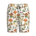 thumbnail image 4 of Fotbe Mushrooms Pajama Shorts for Men, Men's Pajama Bottoms, Sleepwear,Short Pajama Pants-Small, 4 of 9
