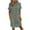 Green, variant on Summer Akafmk Women Maternity Dress,Plus Size Womens Casual Dresses,Ladies' Printed Style Long Sleeved V-neck Dress Loose Fitting Flowy Sundress Beach Dress
