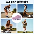 thumbnail image 6 of Womens Shoe Athletic Tennis  for Women  Lightweight Sneakers Breathable Walking Shoes for Workout  Pink Size 8.5, 6 of 8