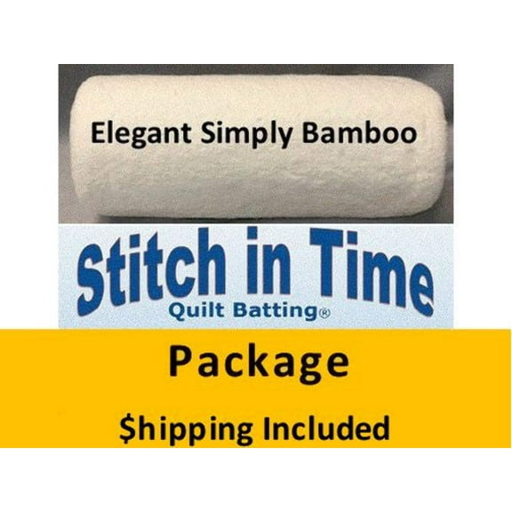 SB72 Simply Bamboo Batting (Package, Twin 72 in x 90 in) shipping included*