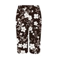 thumbnail image 4 of WILLBEST Pantalones Casuales para Mujer, elegantes Pantalones Cortos Holgados con Estampado para Mayor Comodidad y Versatilidad. Mediana, 4 of 4