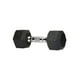 thumbnail image 2 of Mancuerna Hexagonal 80 Lb con Revestimiento en Goma MDFitness Pesa, Dumbbell MDFitness Hexagonal Recubierta, 2 of 7