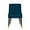 Midnight Blue, variant on Manhattan Comfort Eda Dining Chair with Solid Wood Frame in Gray