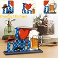 thumbnail image 6 of Creative Father's Day 3D Pop Up Greeting Card, Decorative Box Style Celebration Card, Unique Gift for Dad, Artistic Paper Craft Message Card, Blue, 6 of 6