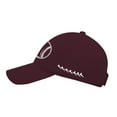 thumbnail image 5 of Prolriy Womens Baseball Caps, Washed Baseball Pattern with Printed Baseball Caps on Both Sides Hats for Men Wine, 5 of 5