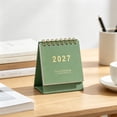 thumbnail image 6 of Small Desk Calendar 2027, Compact Desktop Design with Foldable Stand, Modern English Monthly Calendar for Office Home Study, Paper Desk Decor, Practical Gift for Colleagues, Students, Family, 6 of 7