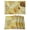 Yellow, variant on Yellow Leaves Placemats Set of 8 Botanical Fall Foliage Farmhouse Retro Plants Place Mats Indoor Wipeable Table Mats Washable Cloth Dining Table Placemats for Kitchen Holiday Party Decor 13x19 Inch