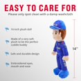 thumbnail image 4 of Playtime by Eimmie Plushible NASCAR Coleccionable Richard Childress Racing Kyle Busch (Lucas Oil) Figura de felpa Muñeca de trapo de 14 pulgadas, 4 of 5