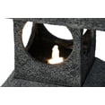 thumbnail image 3 of 34" H Pagoda Fountain Outdoor Water Feature with Warm White LED, 3 of 4