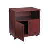 Safco Mobile Stand in Mahogany