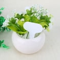 thumbnail image 1 of Etiqueta de planta mecanografiada en T, 100 piezas Etiquetas de jardín Etiquetas de plantas de plástico Etiquetas de jardín Rendimiento probado, 1 of 5