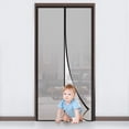 thumbnail image 1 of Mosquitera Magnética para Puerta 90x210cm Cortina Repelente de Mosquitos con Cierre Automático Tira Adhesiva Malla Ultrafina Fácil Instalación sin Herramientas para Niños, 1 of 5