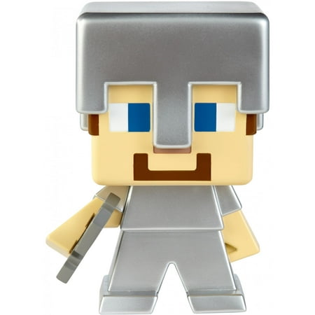 Minecraft Mega-figures Steve with Iron Armor (Best Armor Enchantments Minecraft)