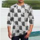 thumbnail image 1 of Blusas y camisas de manga larga con cuello redondo para hombre, camisetas casuales con estampado de moda, blusas de manga larga con cuello redondo, blusas para hombre, blusa de poliéster, 1 of 5