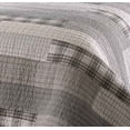 thumbnail image 3 of Eddie Bauer Fairview Ensemble de 3 Pcs 100 pour Cent Coton Réversible Complet/queen Quilt Set, Gris, 3 of 3
