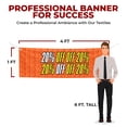 thumbnail image 2 of 20 Off Large Banners and Signs for Outdoor by DreamController|Polyester Banner with 4 Holes for Easy Hang Indoor & Outdoor|4x1 Feet Banner to Promote Business Seles|HD Banner Made in USA, 2 of 6