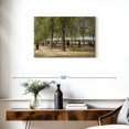 thumbnail image 3 of Elephant Stock Terrace In The Luxembourg Gardens Wall Art - Horizontal Canvas Wall Art - Living Room Wall Decor - City Canvas - Gray And Brown Decor By Vincent Van Gogh - 30" x 20", 3 of 8