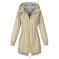 thumbnail image 5 of iHPH7 Soft Shell Jackets Womens Fall Outfits for Women Softshell Jacket Women Workout Jackets for Woman Waterproof Jackets for Women Fall Clothes Light Rain Jacket Women Khaki M, 5 of 5