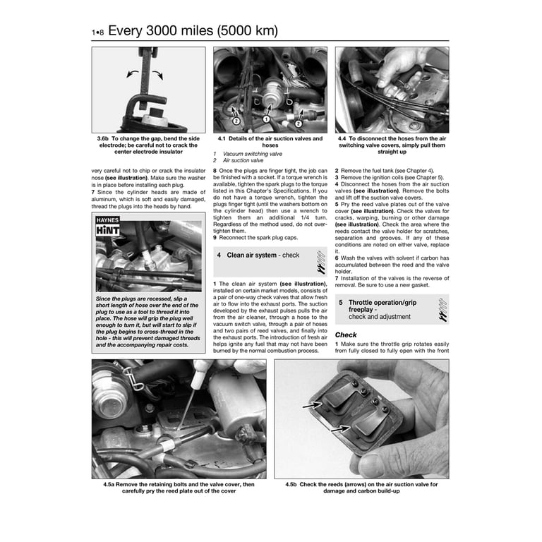 Kawasaki ZX600, ZZ-R600 & Ninja ZX-6 (90-06) Haynes Repair Manual