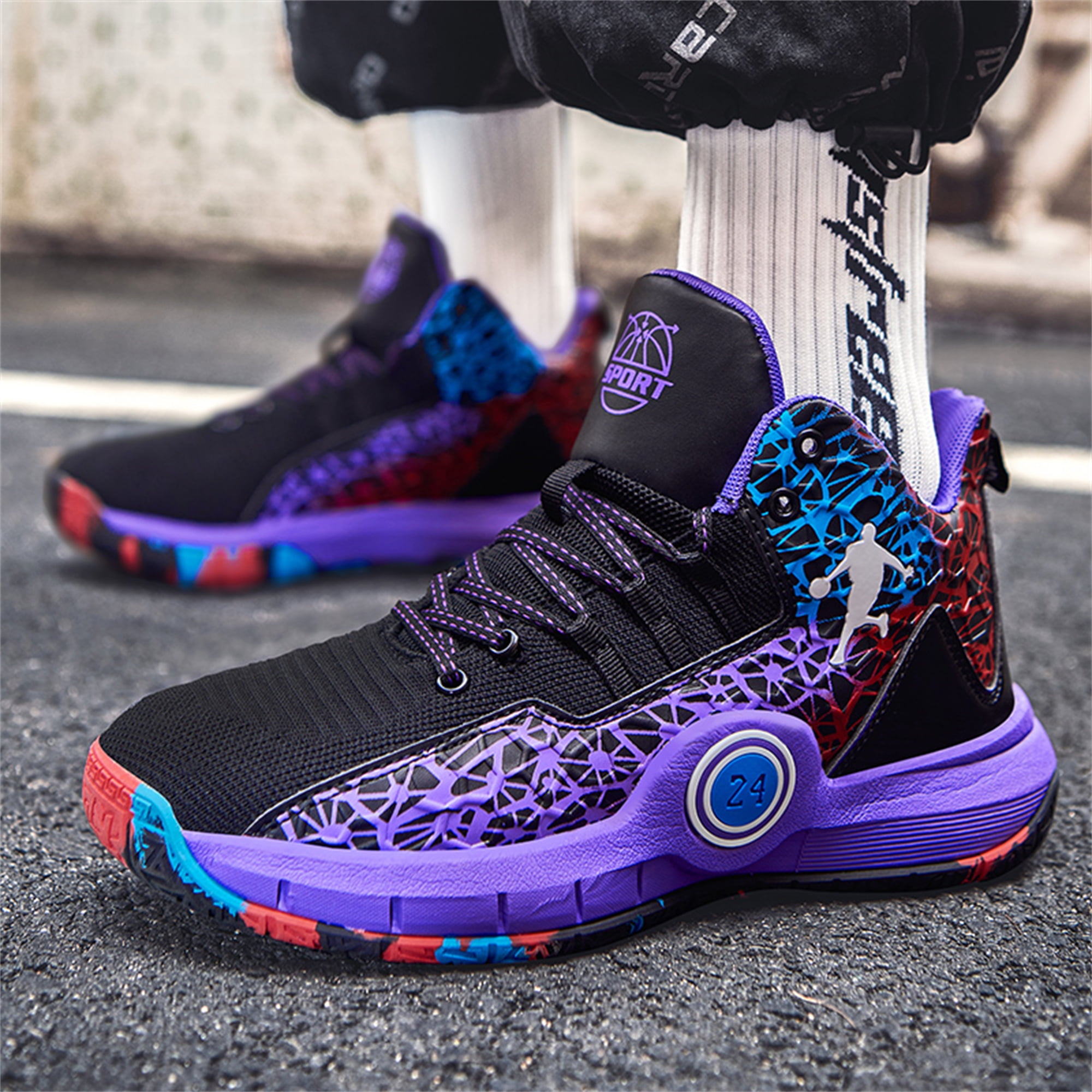 Basketball shoes kids boys best sale