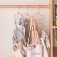 thumbnail image 3 of Advancent Colgador de ropa interior multicapa, chaleco plegable, calcetines, tendedero, colgadores de ropa portátiles multifuncionales para Almacenamiento y organización del hogar Albaricoque, 3 of 6