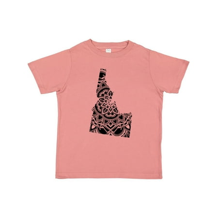

Inktastic Idaho Silhouette Mandala Gift Toddler Boy or Toddler Girl T-Shirt