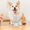 thumbnail image 4 of STRANDCHIC 1Set Portable Dog Water Bottle White Compact Foldable Design for Outdoor Activities Pet Owners 11.4*3.3*3.3In, 4 of 8