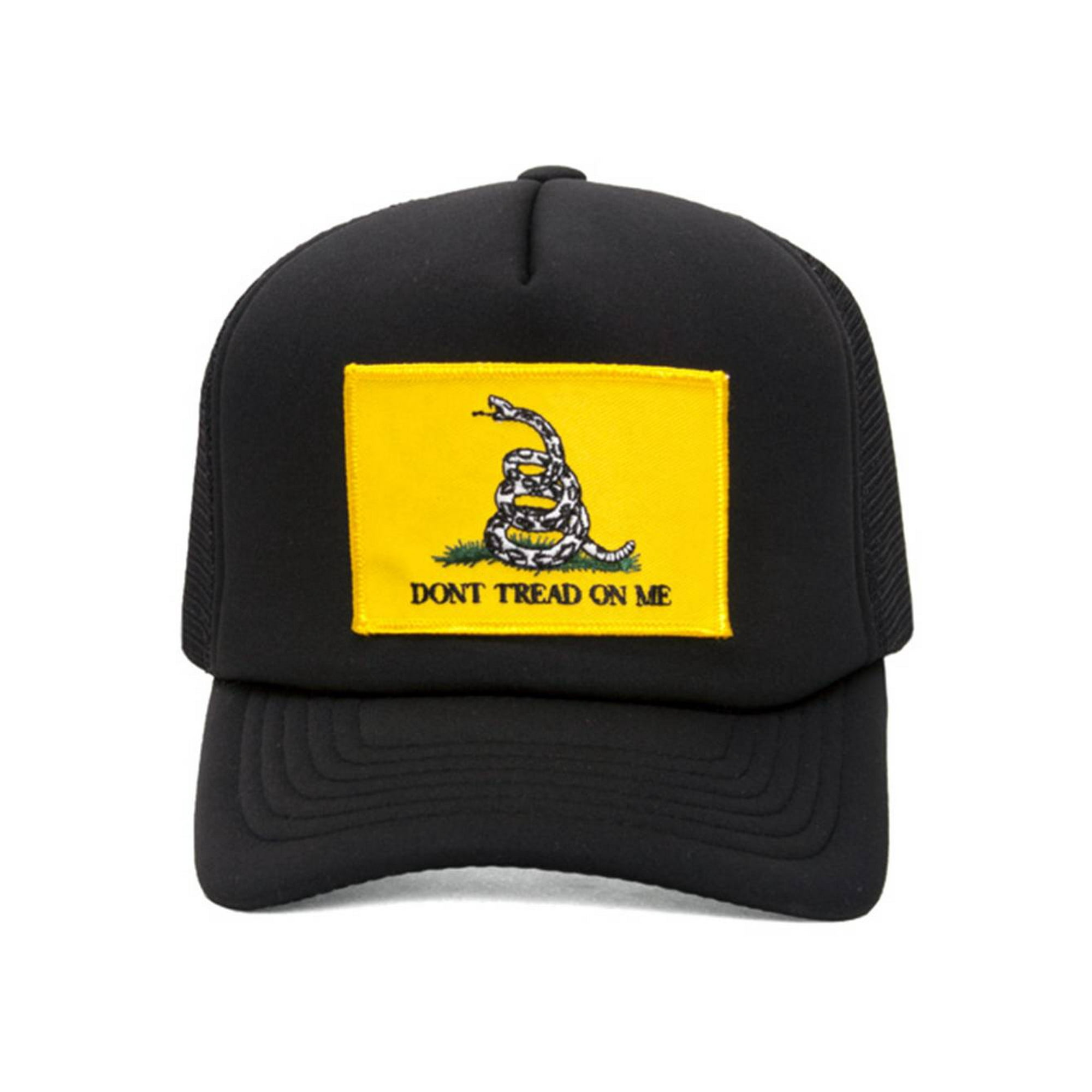 Military Patch Adjustable Trucker Hats Don t Tread on Me Walmart