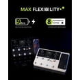 thumbnail image 3 of Pedal multiefectos para guitarra MOOER GE150 Max Li con batería, 3 of 6