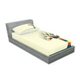 thumbnail image 2 of Ambesonne Abstract Fitted Sheet & Pillow Sham Set, Modern Colors Surreal Life, Twinxl, Cream Multicolor, 2 of 2
