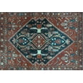 thumbnail image 1 of Ahgly Company Indoor Rectangle Medallion Light Blue Traditional Area Rugs, 3' x 5', 1 of 4