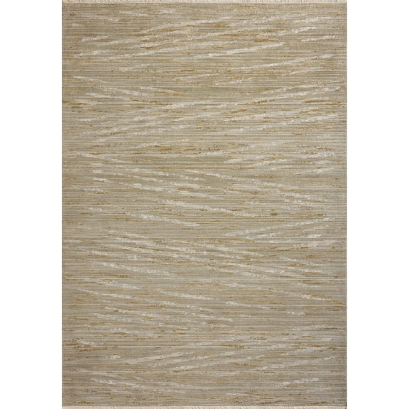 Loloi Wade Sage / Gold 5'-3" x 7'-9" Area Rug