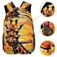 thumbnail image 3 of Lightweight Backpack Giraffe School Bag Travel Laptop Daypack for Men Women Casual Rucksack, 3 of 6