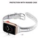 thumbnail image 3 of Correas de cuero compatibles con Apple Watch 38 mm-40 mm / 42 mm-44 mm, correa de cuero de grano superior pulsera delgada y delgada para iWatch Series 5/4/3/2/1 Adepaton 2033273-9, 3 of 9
